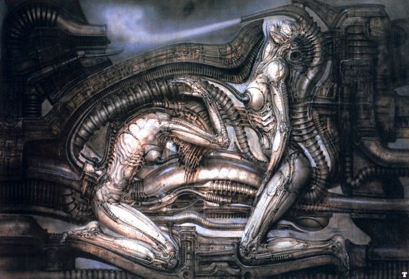 Erotomechanics by Giger