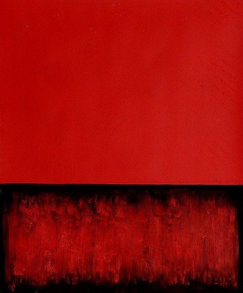 Untitled (Red and Black) by Rothko