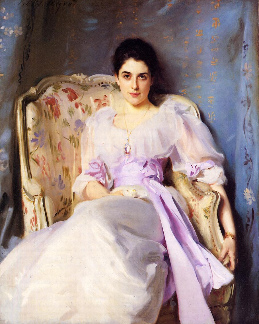 Lady Agnew of Lochnaw by Sargent