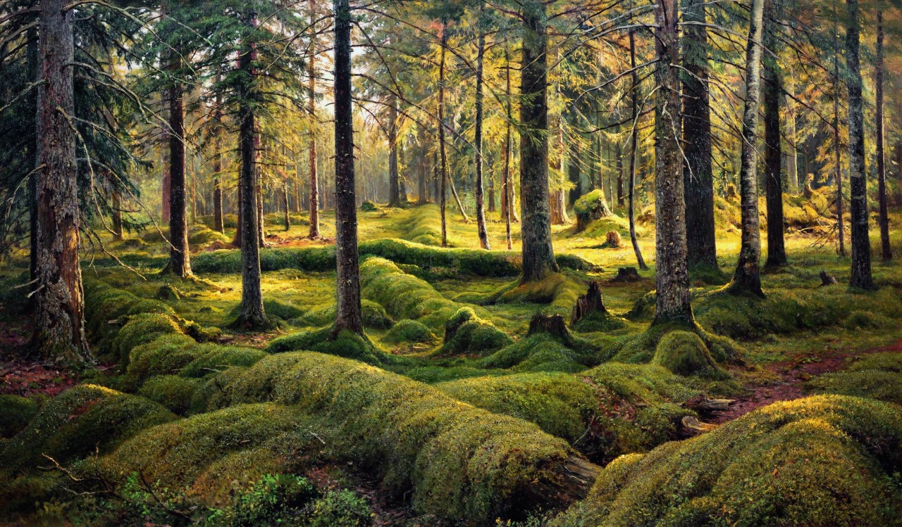 Landscape by Shishkin