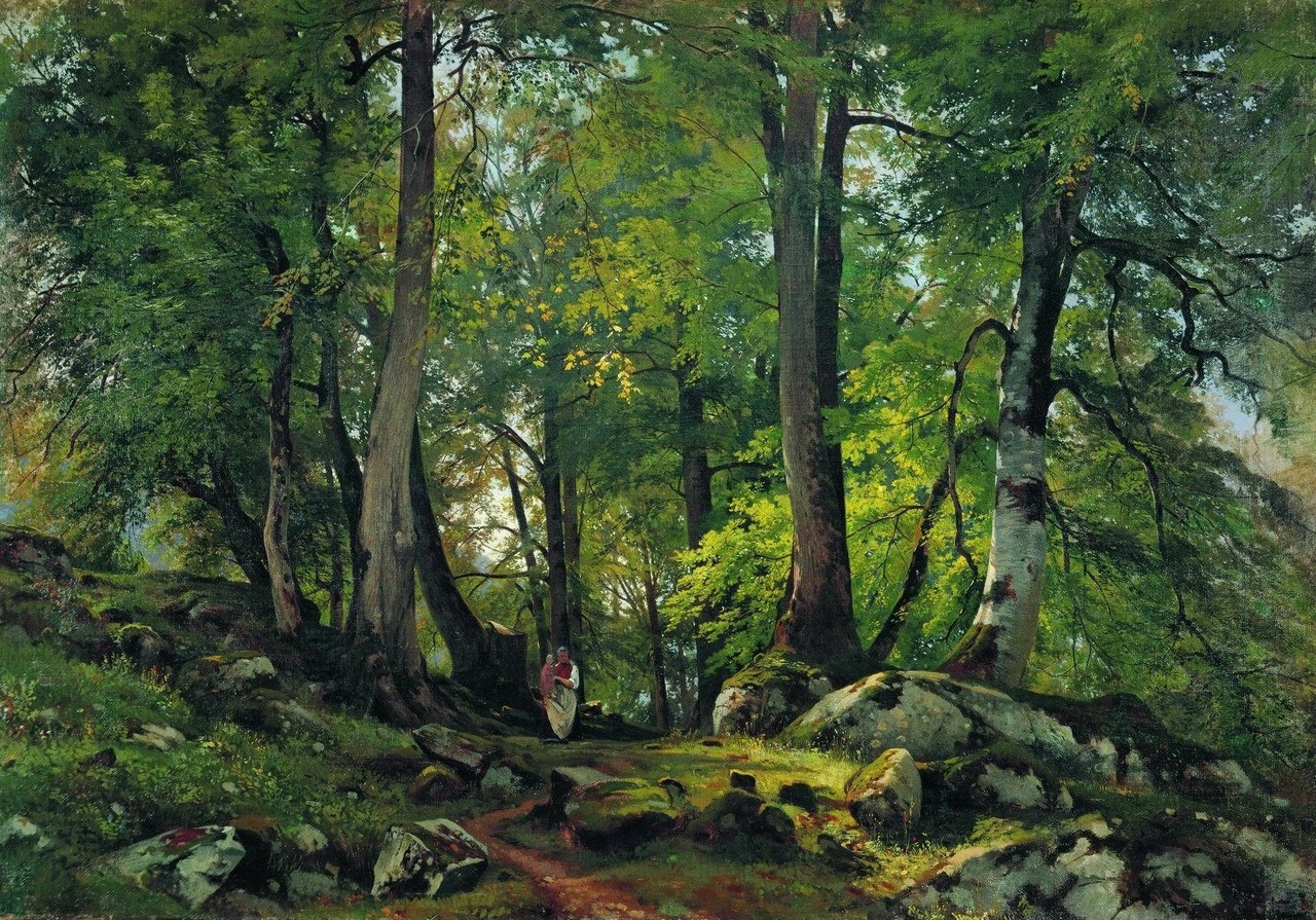 Landscape by Shishkin