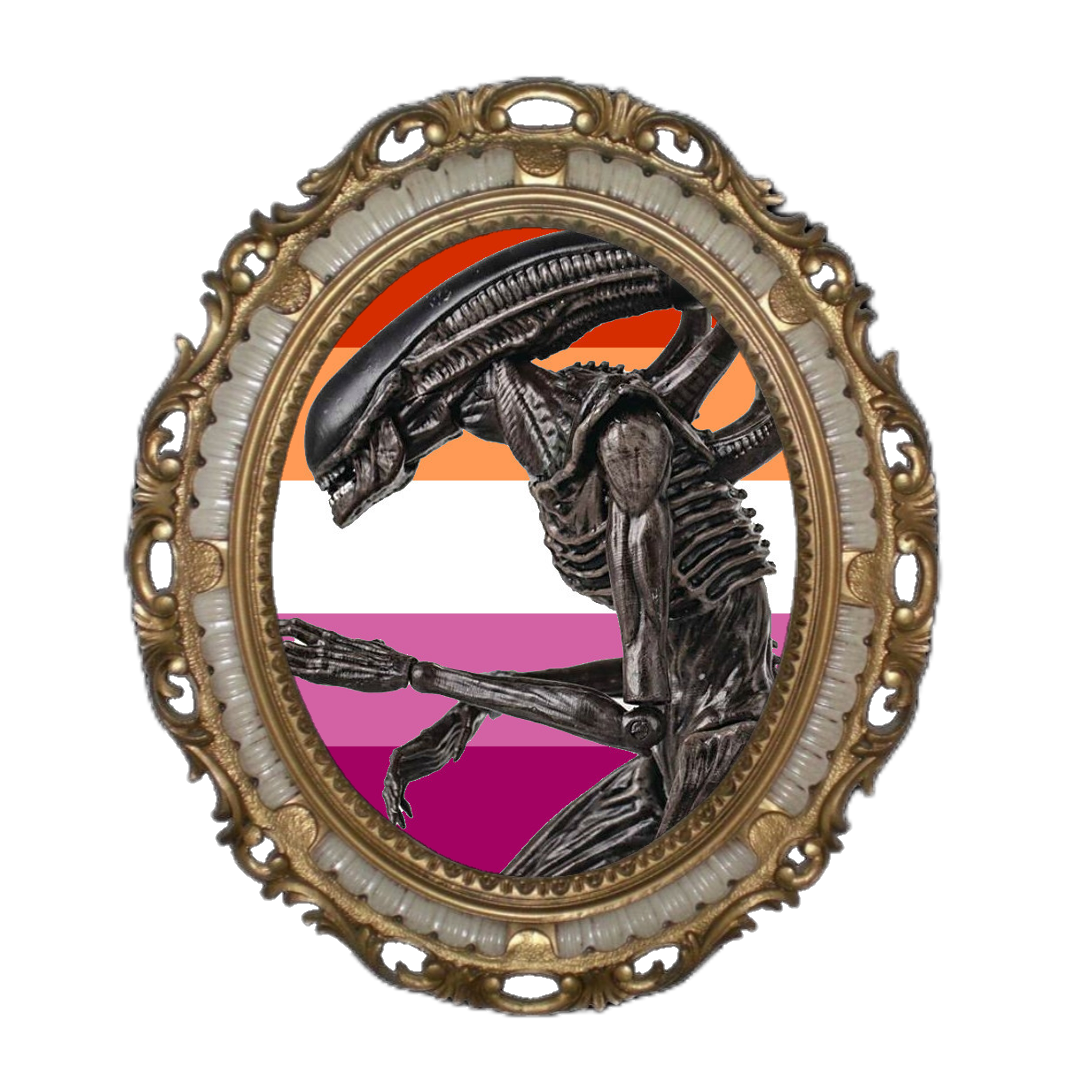 lesbian flag xeno