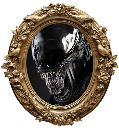 xeno round frame
