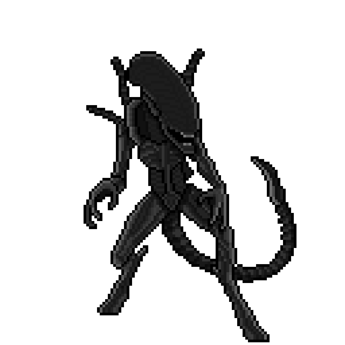 pixel xenomorph