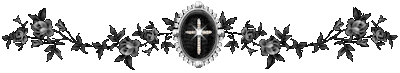 crucifix roses