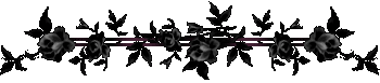 more black roses