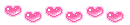glossy hearts