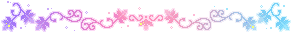 pink blue flowers