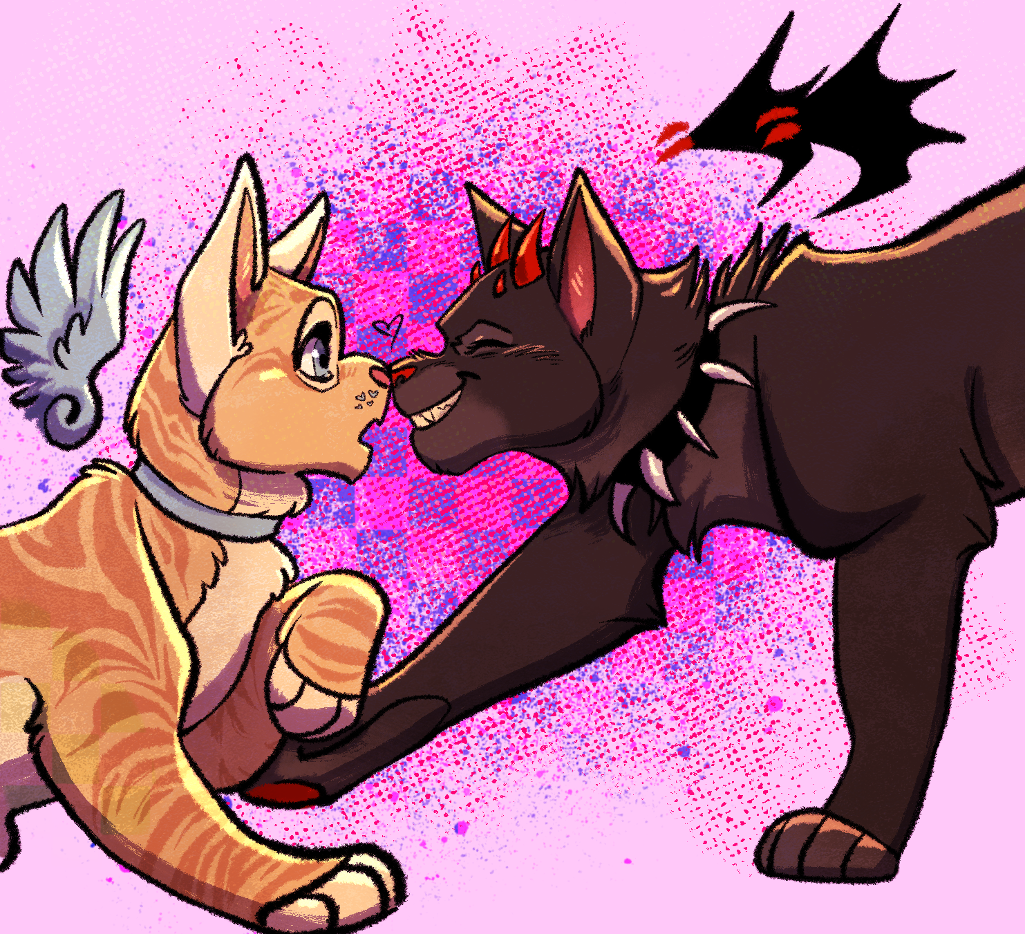 Cringetober 'Angels and Devils' thing