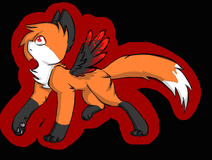 my old Warriors oc Foxtail (full body)