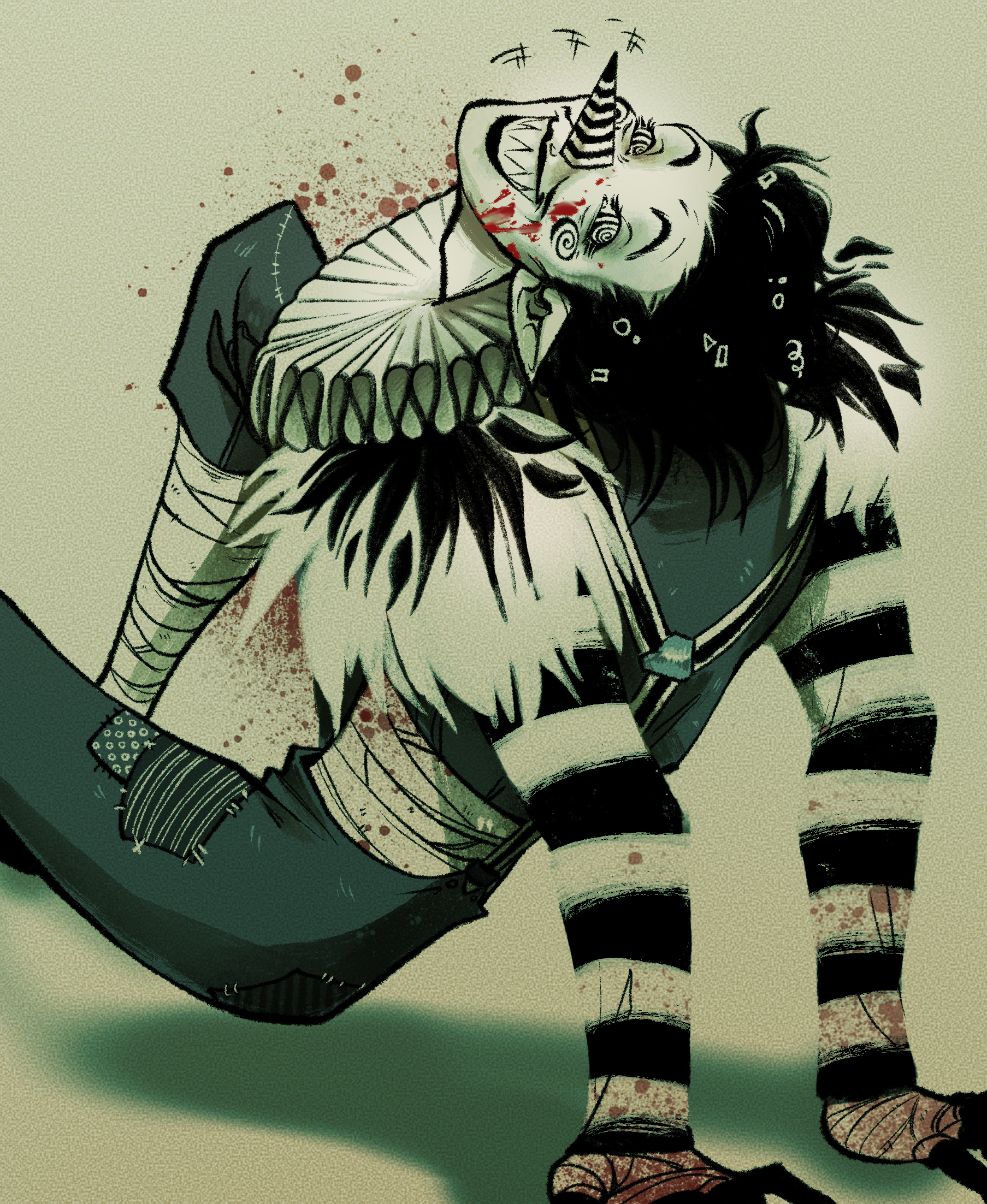Laughing Jack for the creepypasta Cringetober prompt