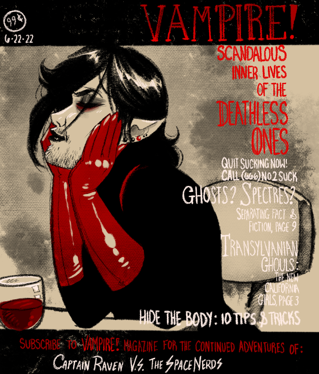 one of my first concepts for Vampire! Magazine