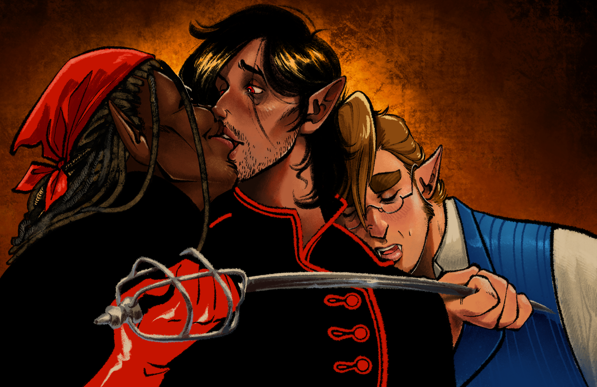 Oliver, Skrilliant, and Salieri