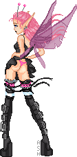 Alt Pink fairy girl