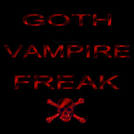 Goth vampire freak