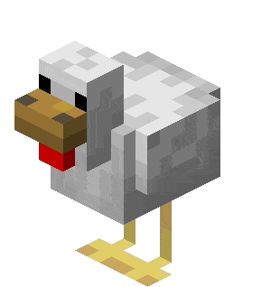 Minecraft chicken