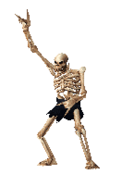 metal skeleton