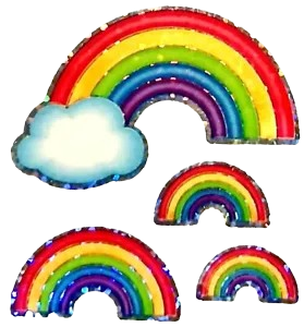 Rainbow stickers