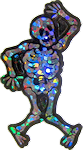 dancing skeleton
