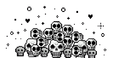 pile of skulls