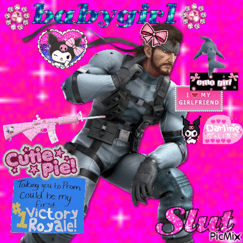 Babygirl Solid Snake