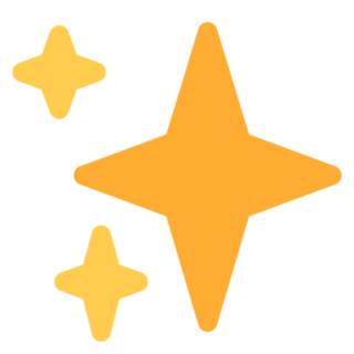 Sparkle emoji
