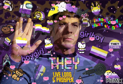 Nonbinary Spock