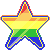 Rainbow star