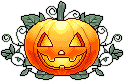pumpkin w leaves