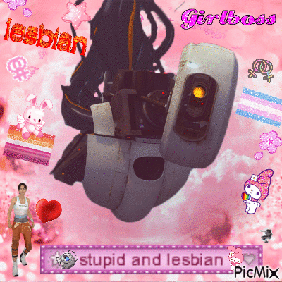 Trans lesbian GLaDOS