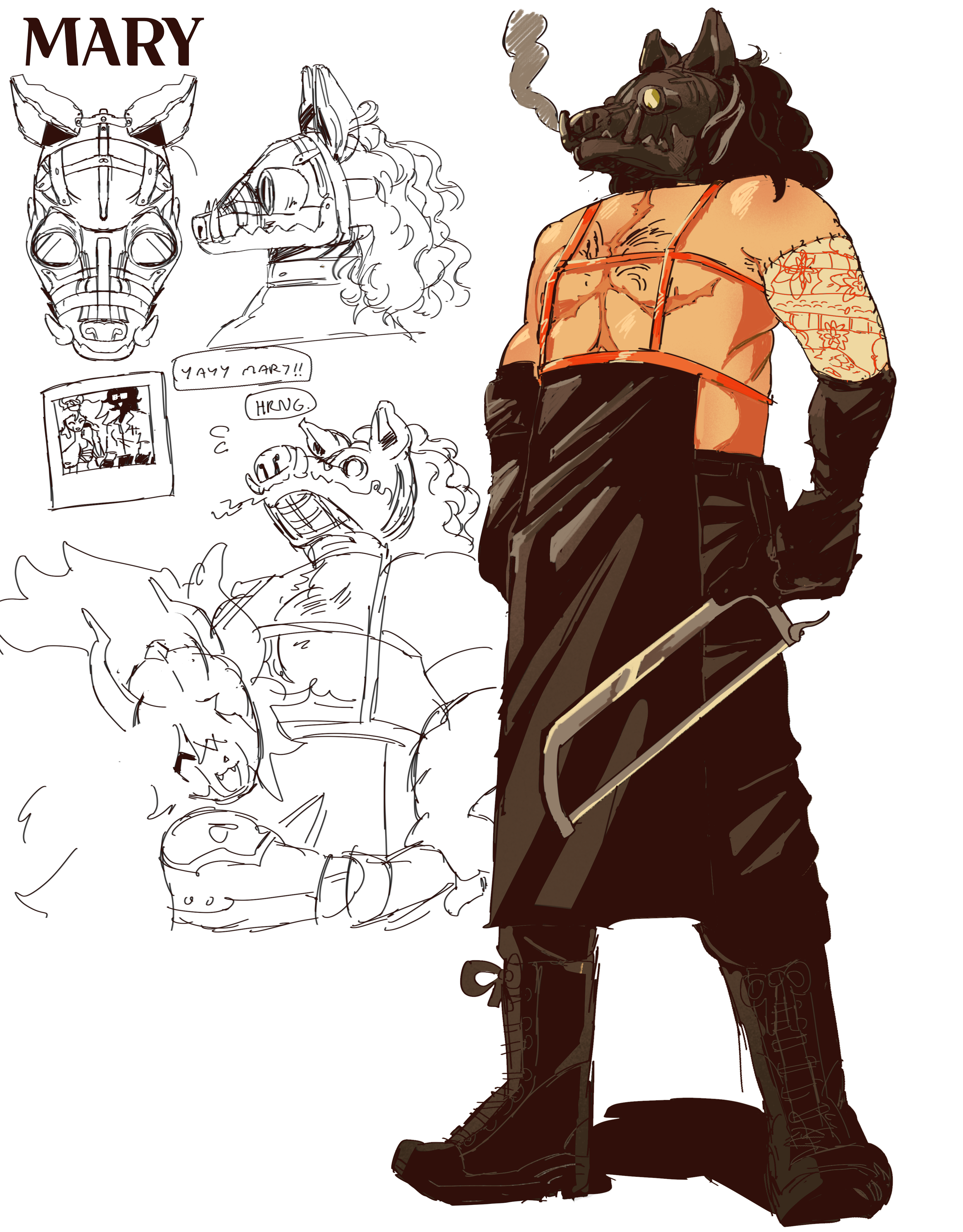 A reference image of Mary.