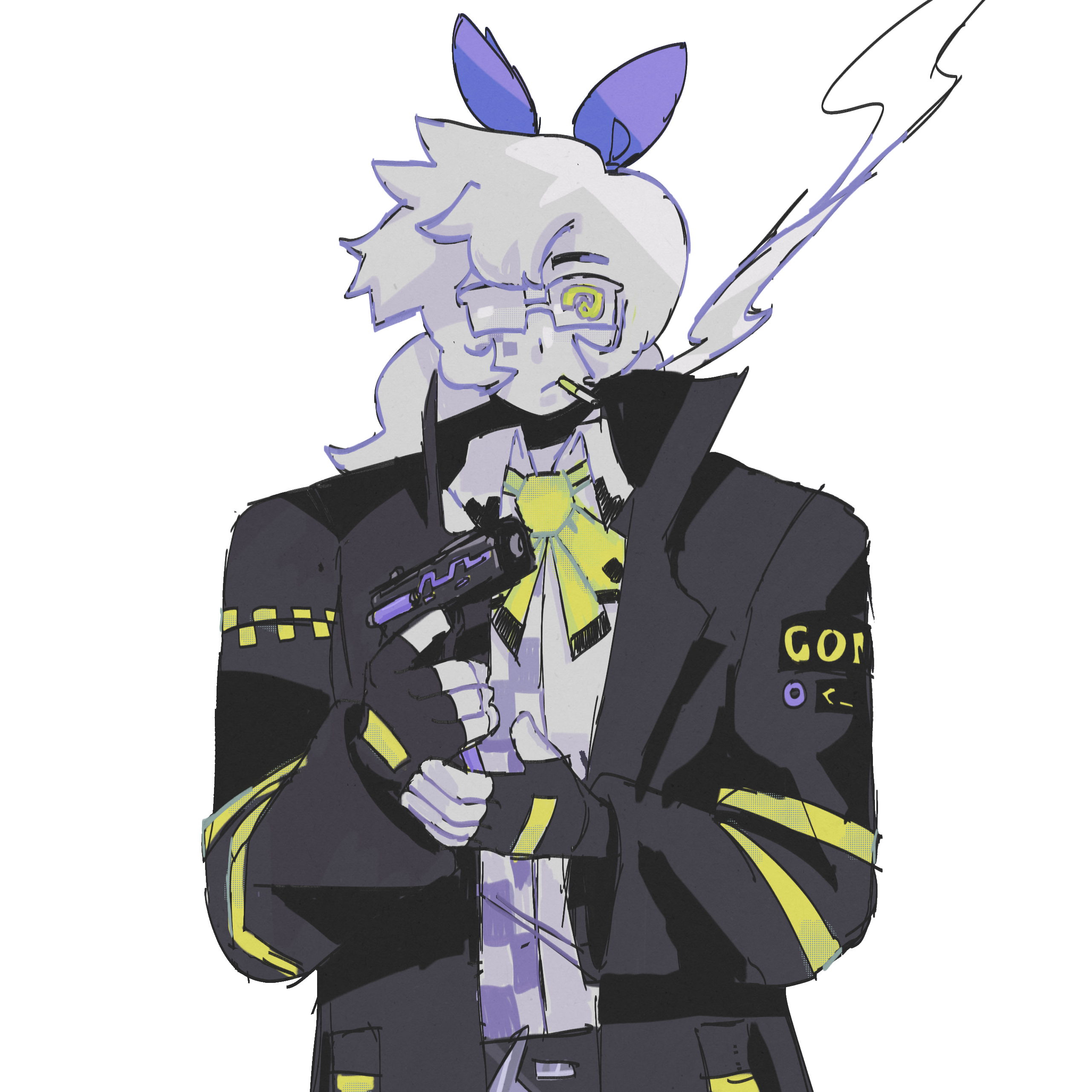 A drawing of a toyhouse adopt.