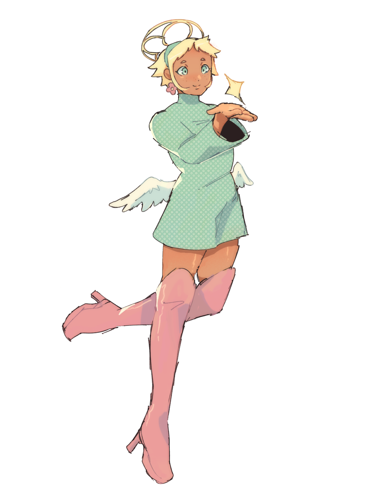 A drawing of a toyhouse adopt.