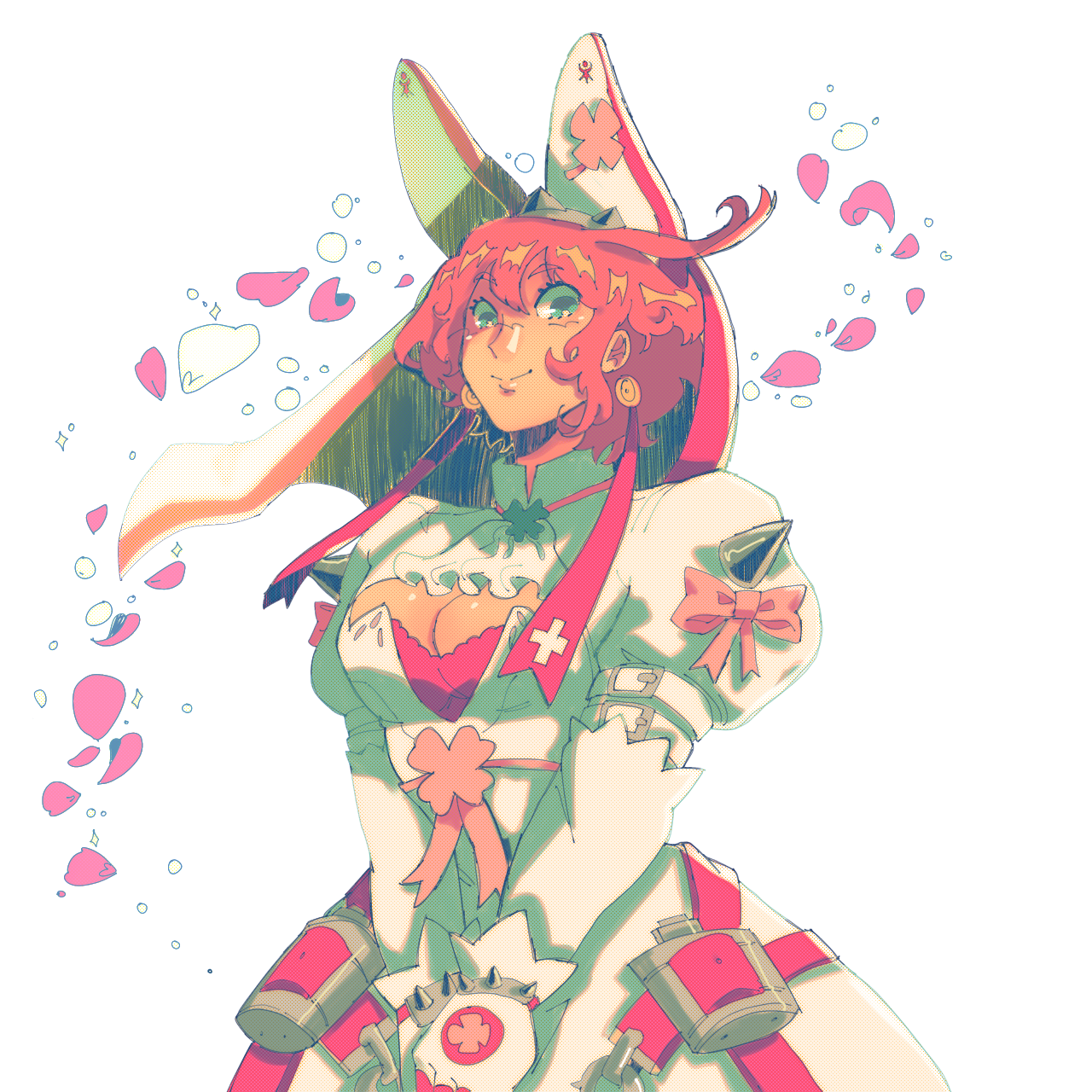 A drawing of Elphelt Valentine.