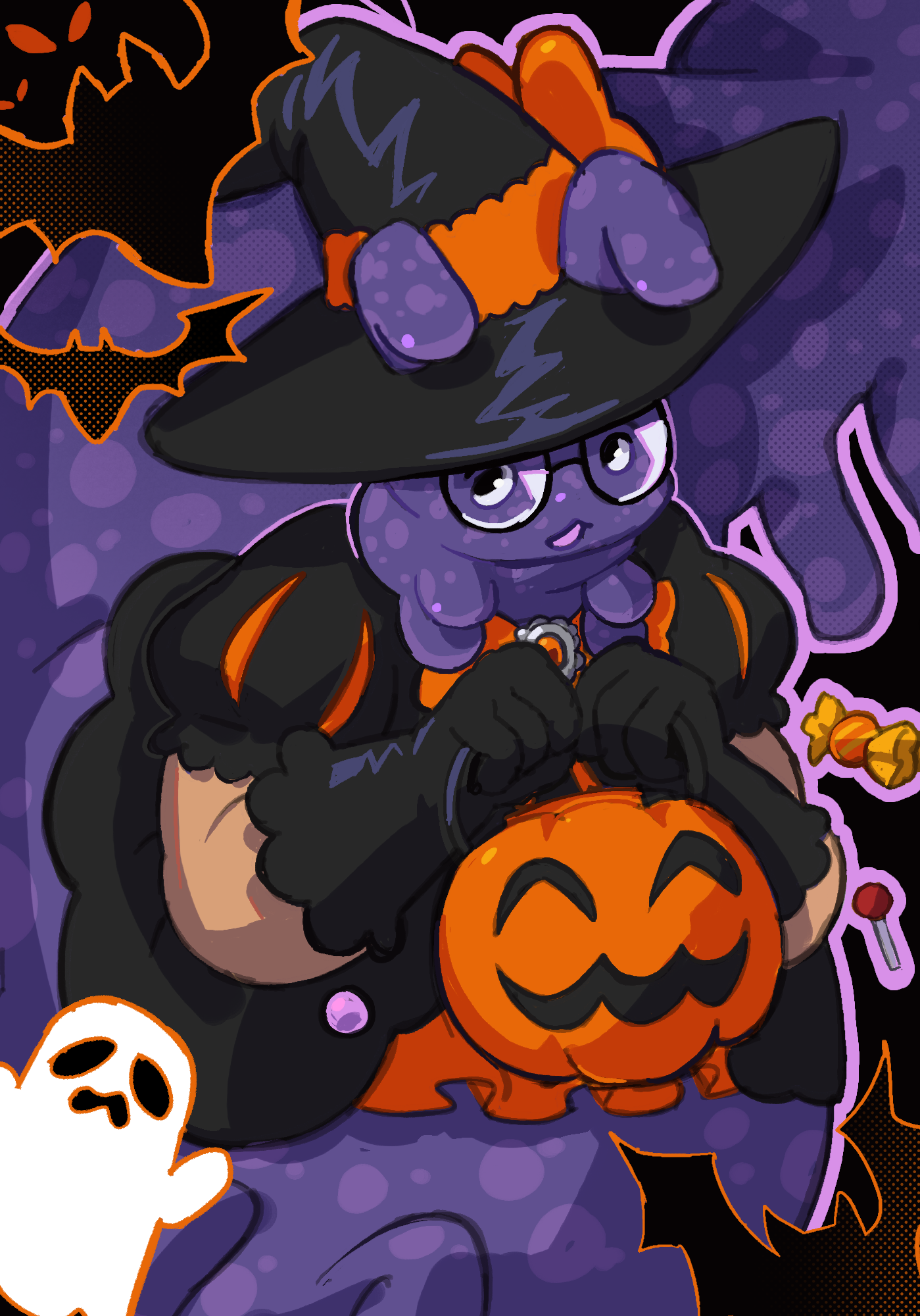 A drawing of kittemfang's oc.