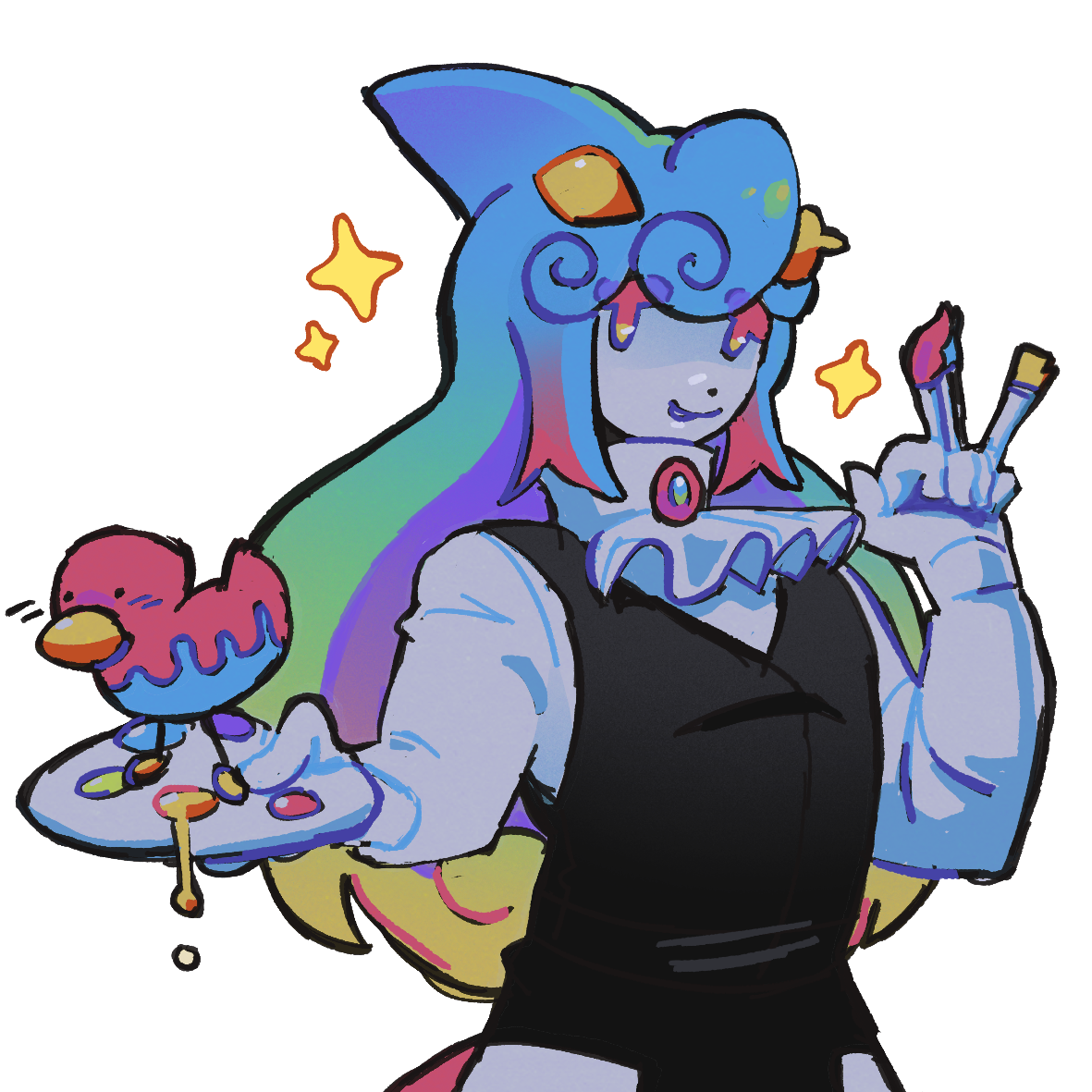 A drawing of Sorbet.