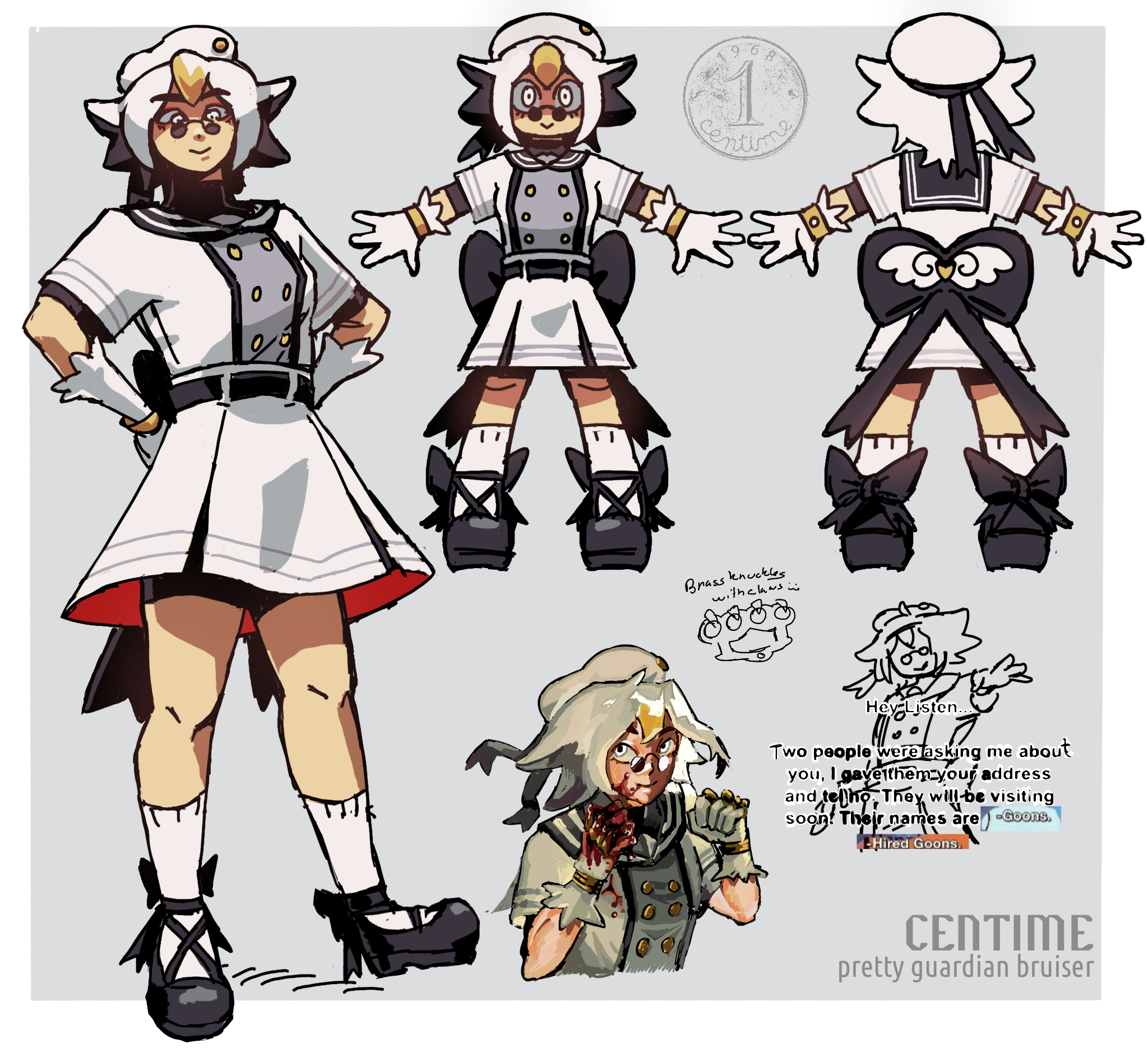 A reference image of Centime.