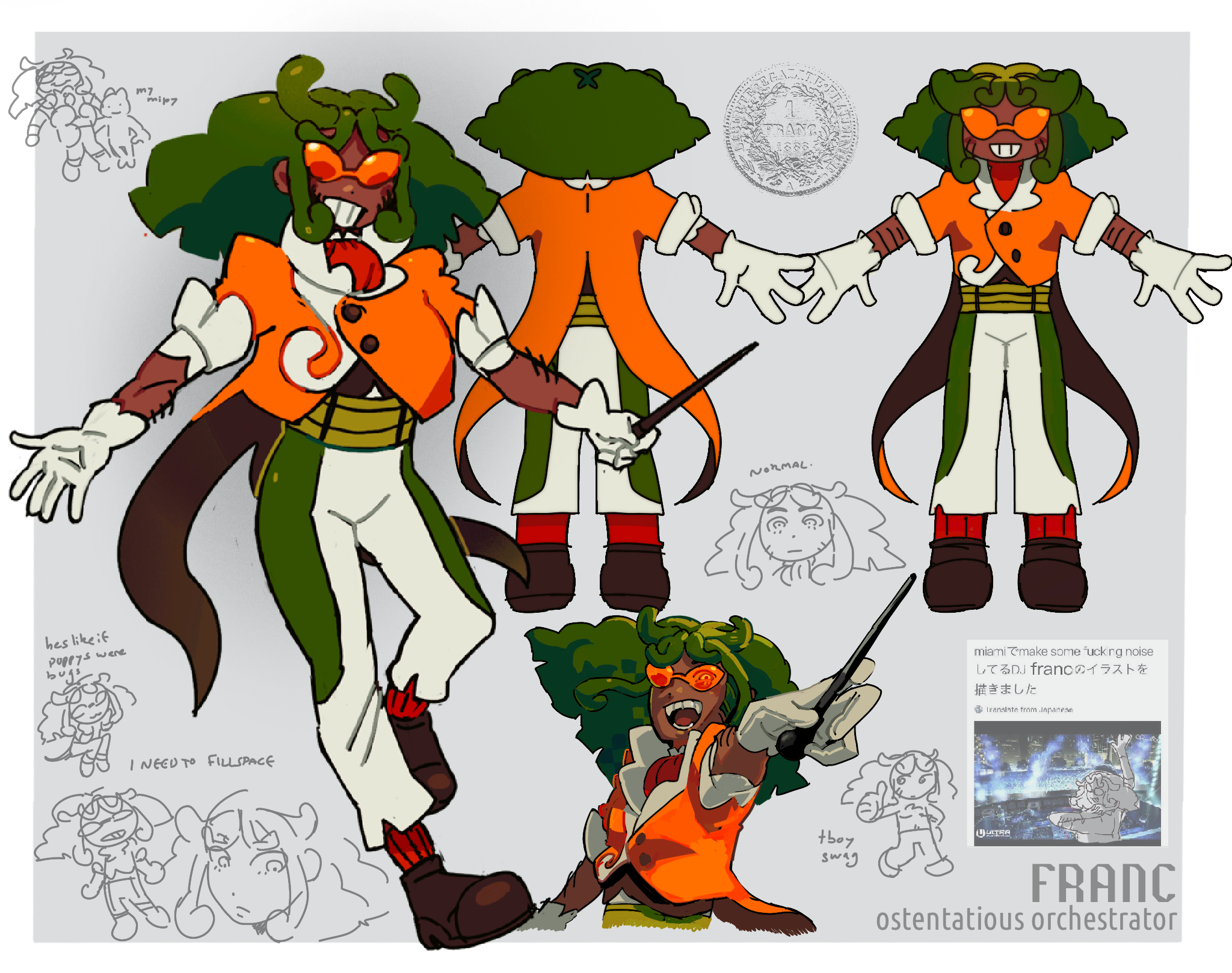 A reference image of Franc.