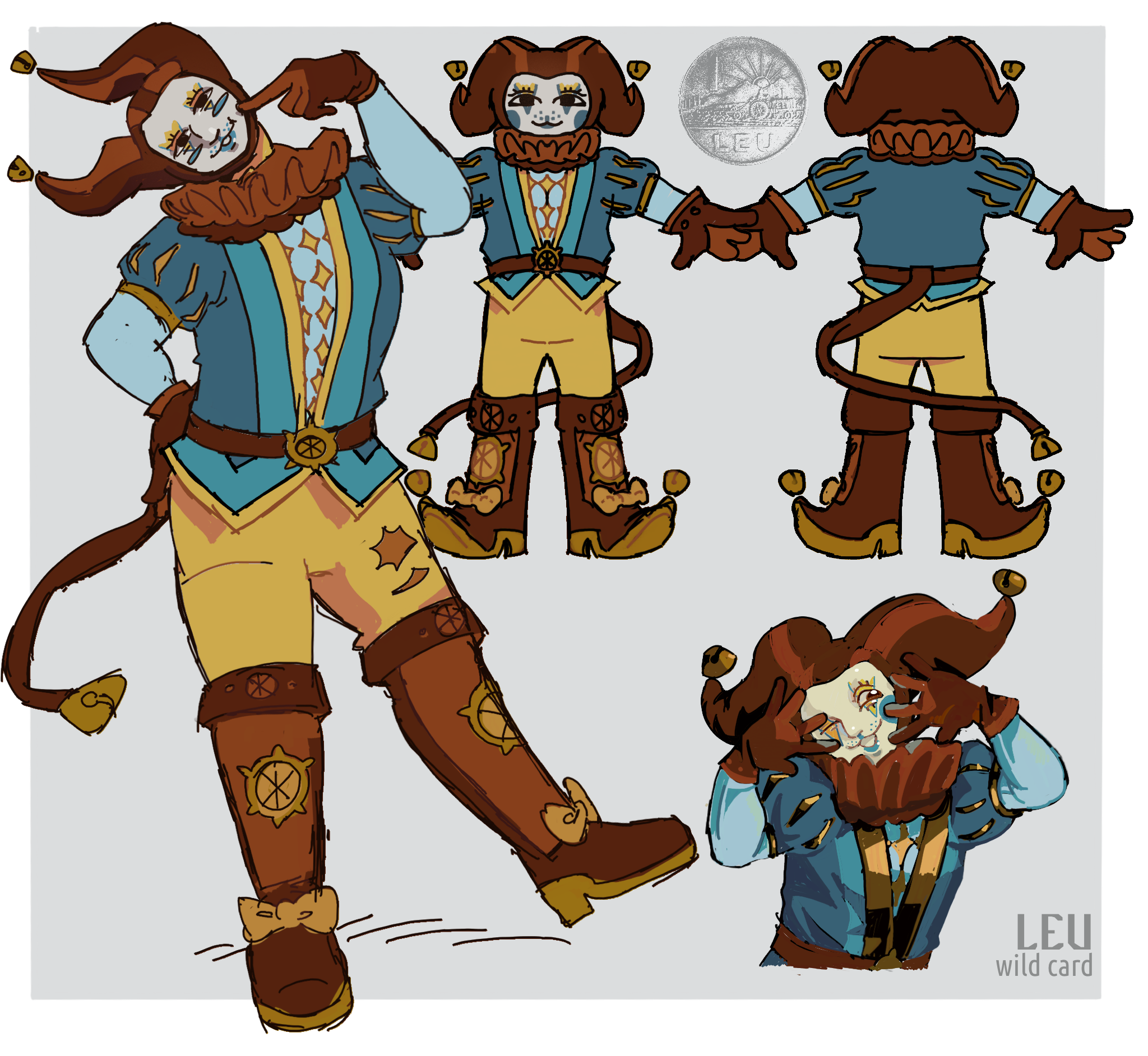 A reference image of Leu.