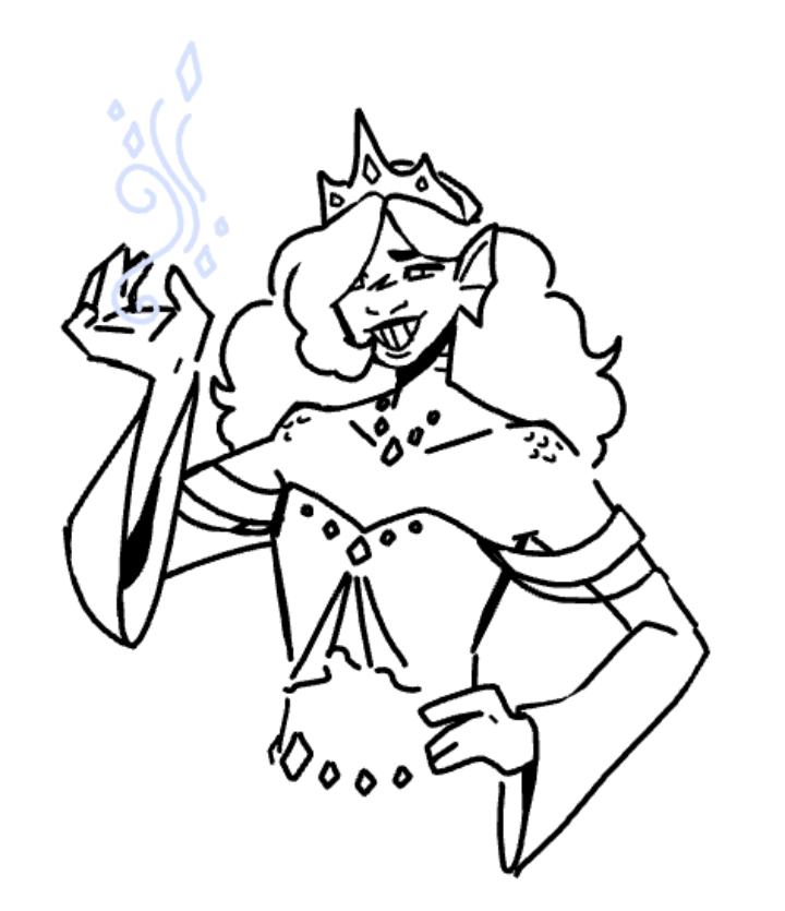 tr! prince zam using her ice powers