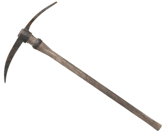 A pickaxe