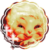 A Rushton cat plush.
