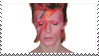 David Bowie on the cover of Aladdin Sane.