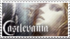 A stamp of Leon Belmont with the Castlevanie logo on it.