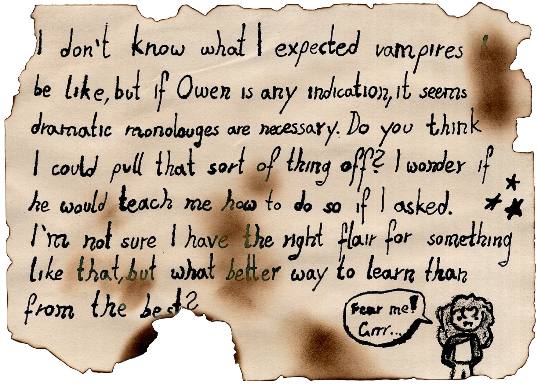 Note 1 from Pyro. Transcript below.