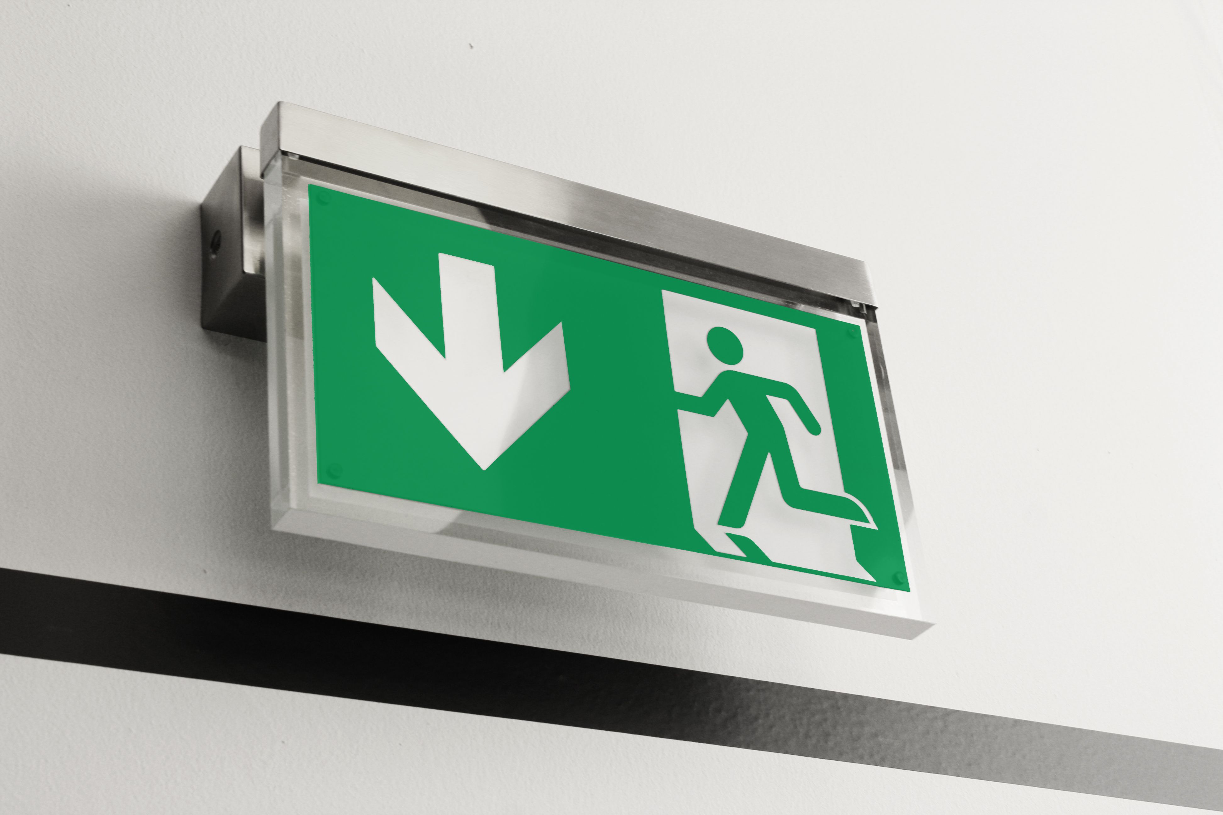 Unusual Exit Sign