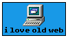 i <3 old web stamp