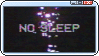 no sleep stamp