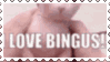 love bingus stamp
