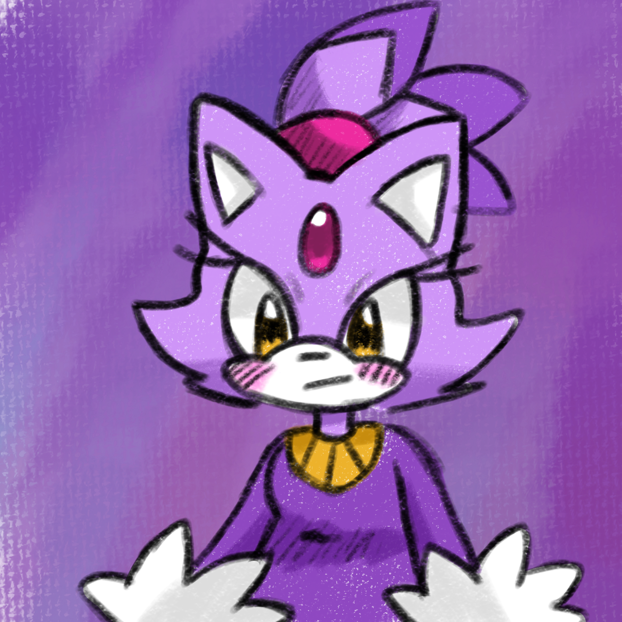 blaze. was trying different brushes here